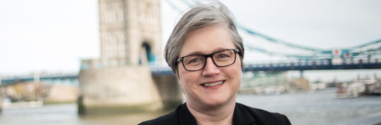 portret van Caroline Russell supports Sian Berry for Mayor