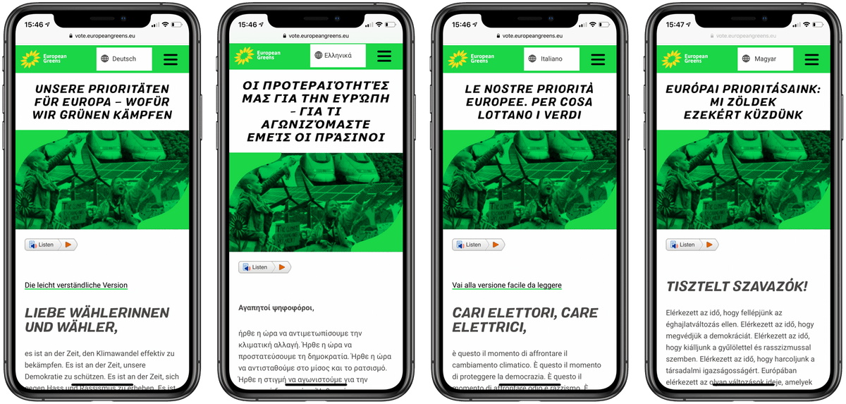 Multilingual support for Wings