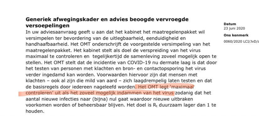 Dit OMT-advies is een eerste indicatie dat 4 'in play' is